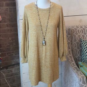Adorable Knit Sweater Dress